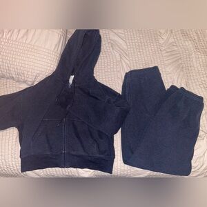 Aritzia cozy sweat fleece tracksuit